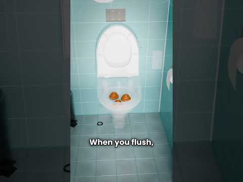 How Airplanes dump their waste #shorts