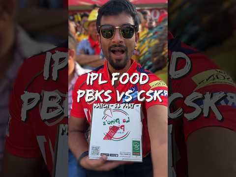CSK-Punjab Kings IPL Food In Hot Dharamshala! 🏏🍕🏆 (1/2)