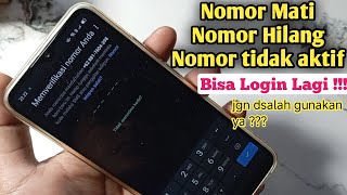 Download lagu Cara login whatsapp nomor yang tidak aktif atau hilang mp3
