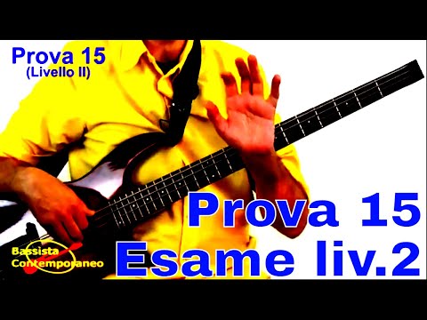 Prova d'esame n.15: Funk in 5/4 - Certificazione Bassista Contemporaneo 2° livello