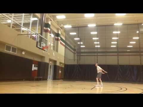 Free Throws 98 out of 100. 59 year old man Great Technique