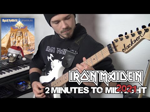 Iron Maiden - 2 Minutes To Midnight | Full Guitar Cover (Tabs - MIDI - All Guitars)