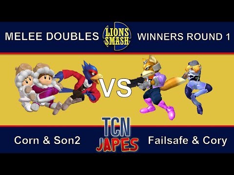 TCNJapes 2 SSBM Doubles - Failsafe/Cory vs. Son2/Corn - Winners Round 1