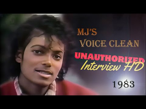 Michael Jackson Unauthorized Interview , Winter 1983 | clean audio