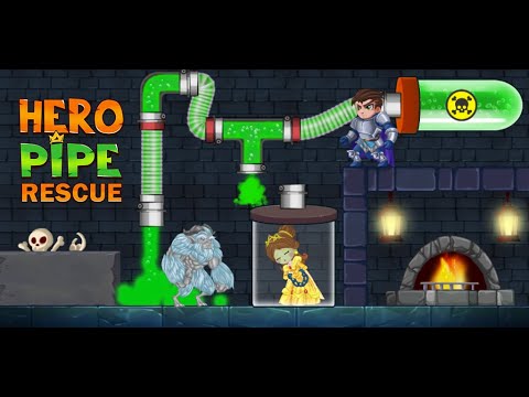 Hero Pipe Rescue: Water Puzzle Video