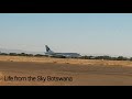 Air Botswana Take Offs At Sir Seretse Khama International Airport