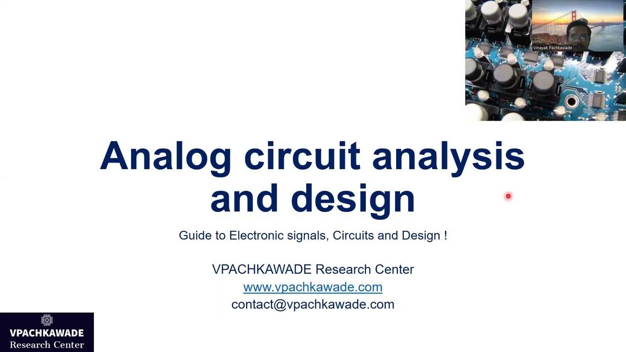 Analog circuit analysis and design