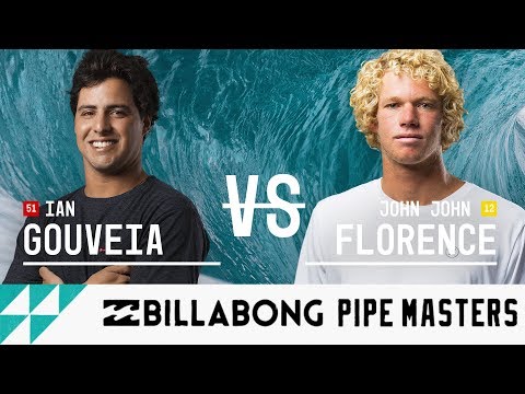 Ian Gouveia vs. John John Florence - Semifinals, Heat 1 - Billabong Pipe Masters 2017