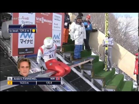 Anders Fannemel Sapporo 2016 136,5m ORF