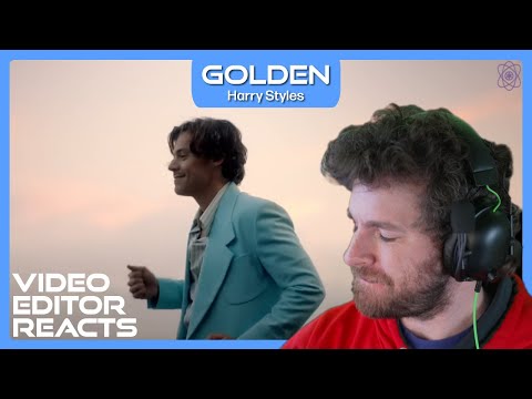 Video Editor Reacts to Harry Styles - Golden