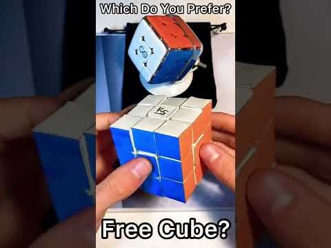 $0 Rubik’s Cube vs $90 Smart Cube #shorts