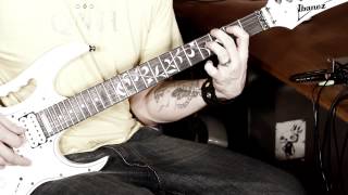 Gitarre lernen: Weeping China Doll - Steve Vai (HD Metal Rock)