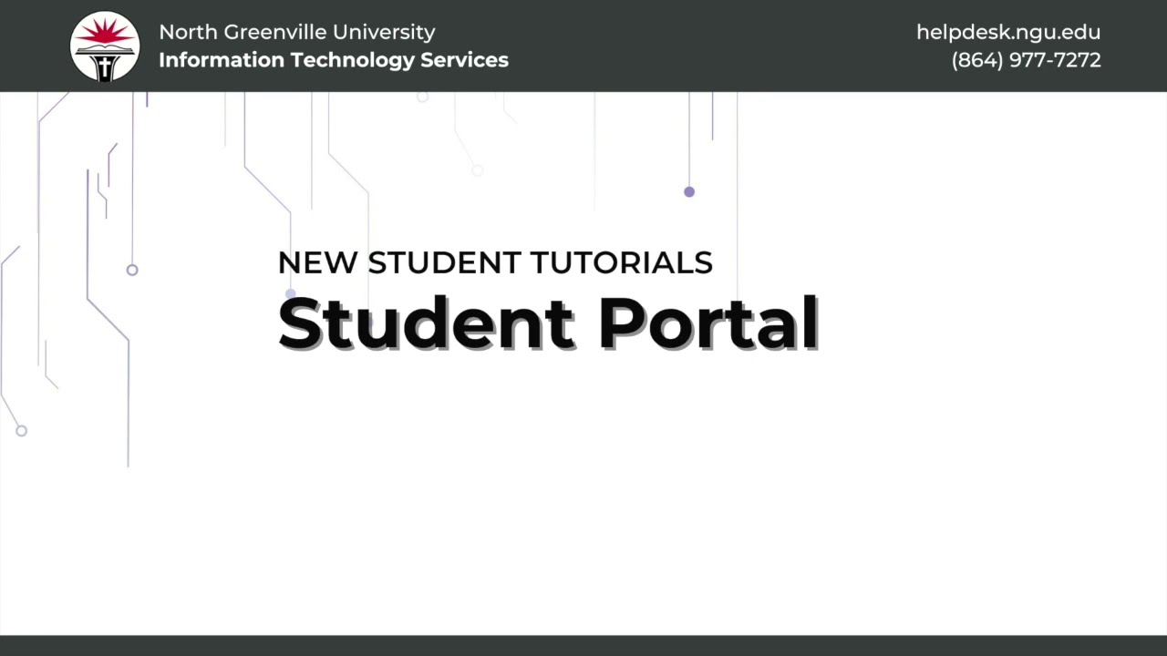 2 Student Portal Overview