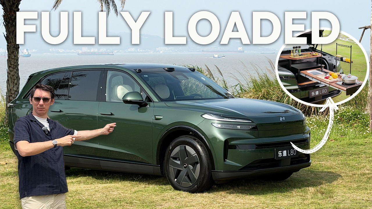 ONVO L80 First Look: An EV that comes with its own KITCHEN!