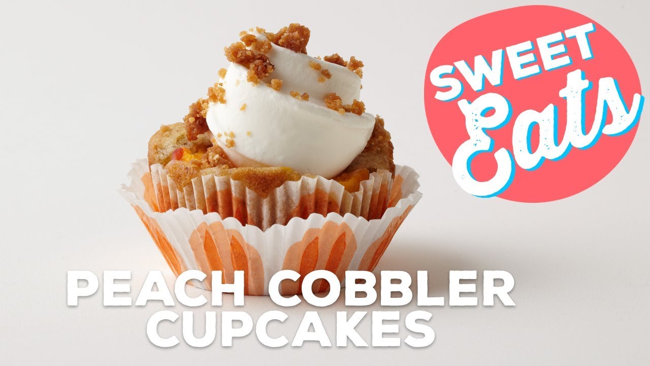Peach Cobbler Cupcakes | Food Network