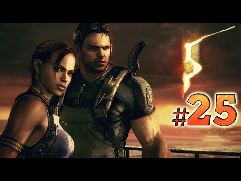 Lickers, Mosquito's and a HUGE Spider! - # 25 - Let's Play Resident Evil 5 (BLIND)