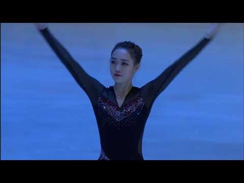 2016 Trophee De France Ladies FS - Warm Up Group 2