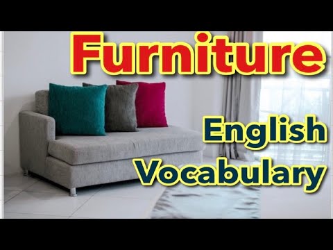 Furniture Names in English - English Vocabulary Speaking Practice for Beginners