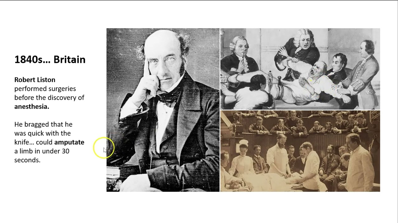 Origins of antiseptic procedures in medicine