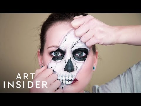 Makeup Artist Turns Herself Into Beautiful Monsters