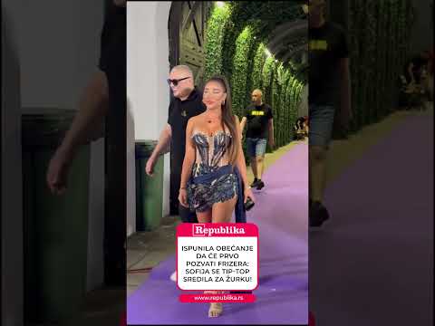 Ispunila obećanje da će prvo pozvati frizera: Sofija se tip-top sredila za žurku!