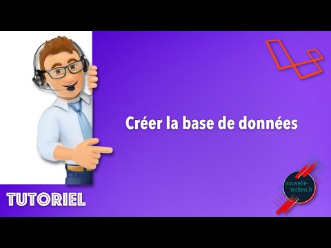 2 Créer la base de données avec Laravel 7