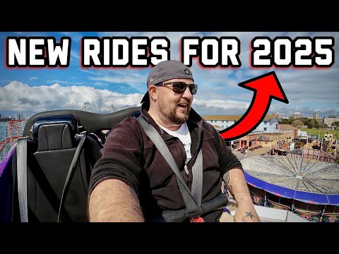 Clarence Pier | Southsea - NEW Rides For 2025