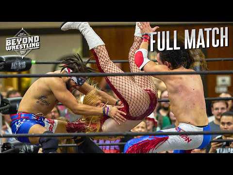 B3CCA & Aaron Rourke vs. Miracle Generation | Beyond Wrestling (Intergender Mixed Tag Team Match)