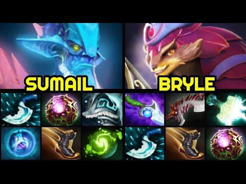 SUMAIL Mid Leshrac vs BRYLE Super Annoying Pangolier 7.27 Dota 2