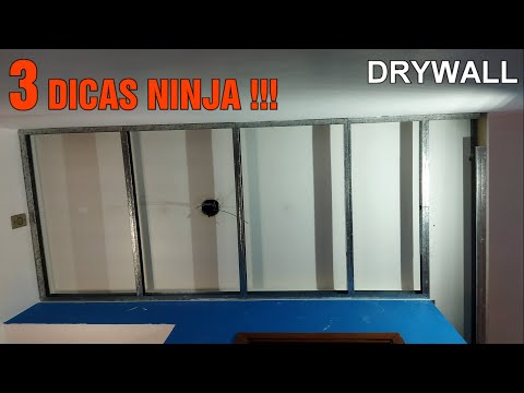 COMO MONTAR TETO GESSO DRYWALL DE MONTANTES SEM TIRANTE DICA ESTRUTURA