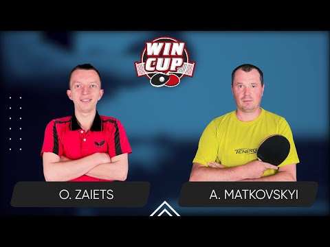 08:00 Oleksii Zaiets - Andrii Matkovskyi West 1 WIN CUP 05.11.2023 | TABLE TENNIS WINCUP