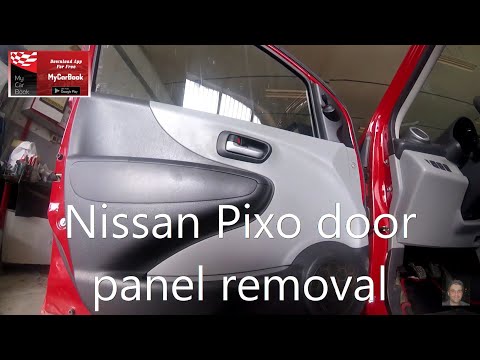Nissan Pixo  door panel removal