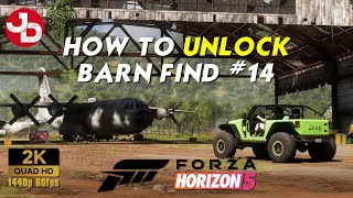 How to unlock the 14th and Final BIG CAT Barn Find on Forza Horizon 5