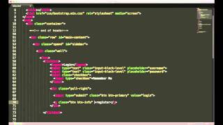 Twitter Bootstrap Tutorials - Modal Window - Lesson 2 - Creating a Homepage