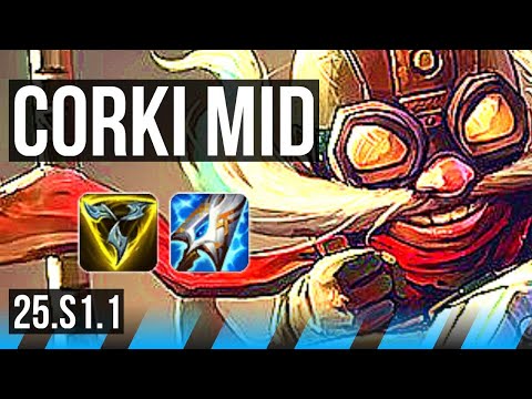 CORKI vs ZOE (MID) | KR Grandmaster | 25.S1.1