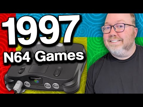 N64 Games in 1997 was PEAK Nintendo 64