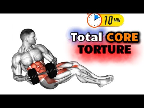 10-Min TOTAL CORE TORTURE at Home (Best ABS Workout Video)