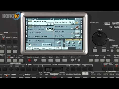 KORG TV / Pa900 Video Anleitung - Teil 6 - SongBook