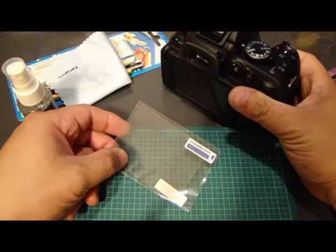 How to install lcd screen protector guard