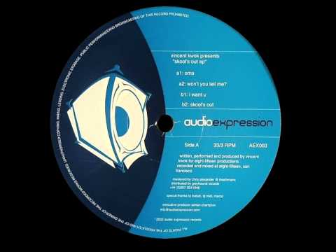 Vincent Kwok - Won't You Tell Me? [AUDIO EXPRESSION - AEX 003]