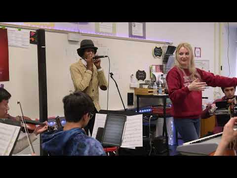 Christylez Bacon at Annandale Highschool Orchestras