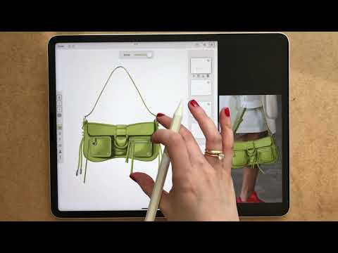 Altuzarra Green Handbag, Tutorial from New York Fashion Week 2023