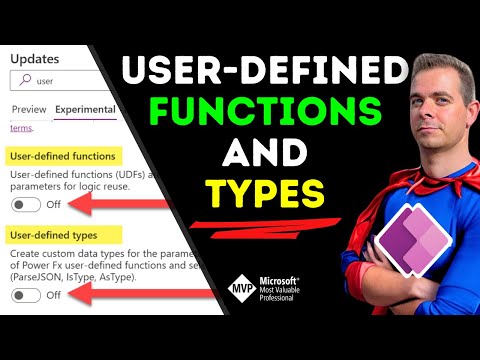 Create Custom Functions & Types in Power Apps Create Custom Functions & Types in Power Apps