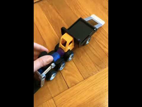 магнитный конструктор машины magnetic block