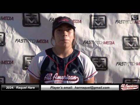 2024 Raquel Hare 3.5 GPA - Pitcher and Third Base Softball Skills Video - AASA - Clark