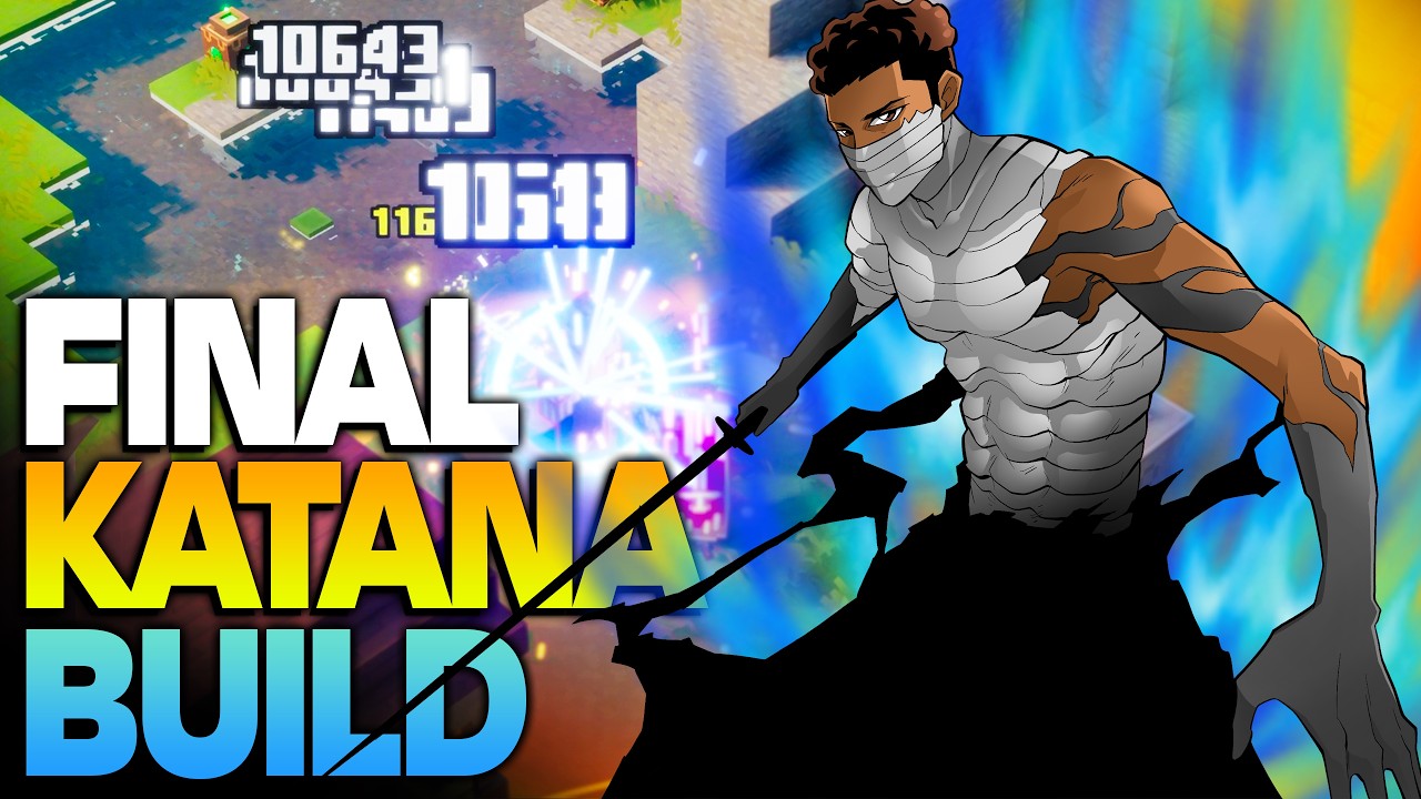300K Damage! Strongest Katana Build | 100% Crit - Endgame Minecraft Dungeons 2 Guide