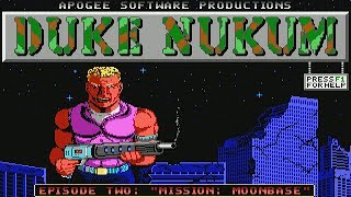 Duke Nukem - Episode 2: "Mission: MoonBase" (DOS)
