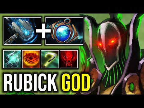 STEAL GOD..!! Fast Hand Spell Casting Rubick God 18 Min GG 7.24 | Dota 2