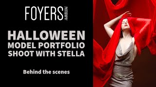 Behind the Scenes: Halloween Model Portfolio Shoot with Stella