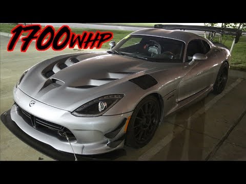1700HP Viper vs Texas Streets - The MOST SAVAGE Street Car we've seen!